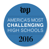 Washington Post Most Challenging Schools logo 2016